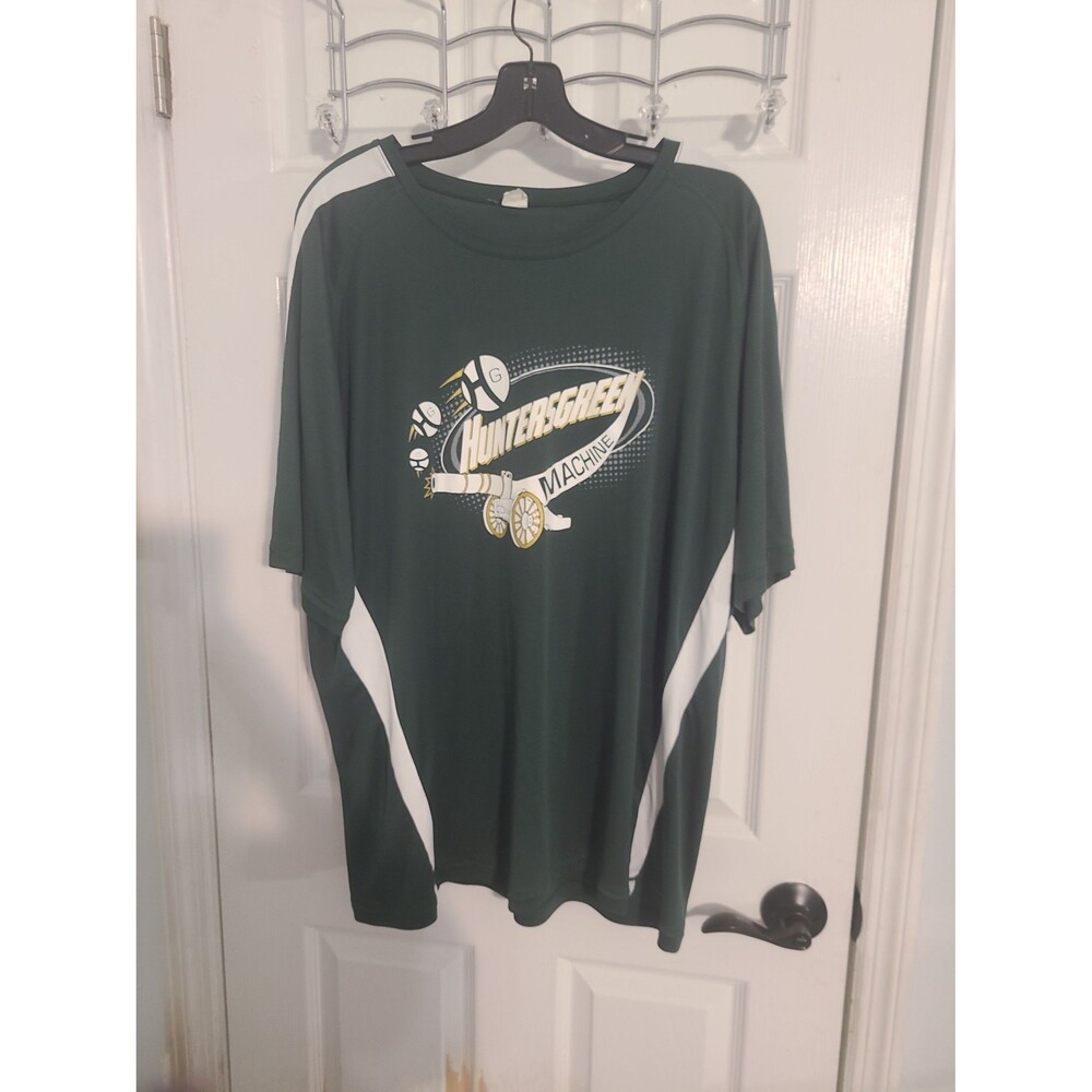 Sport-Tek 3XL Dark Green Athletic T Shirt Hunters Green Machine Graphic